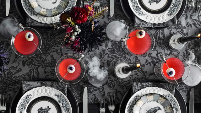 Halloween Home Decor: Embracing Chic French Toile Designs