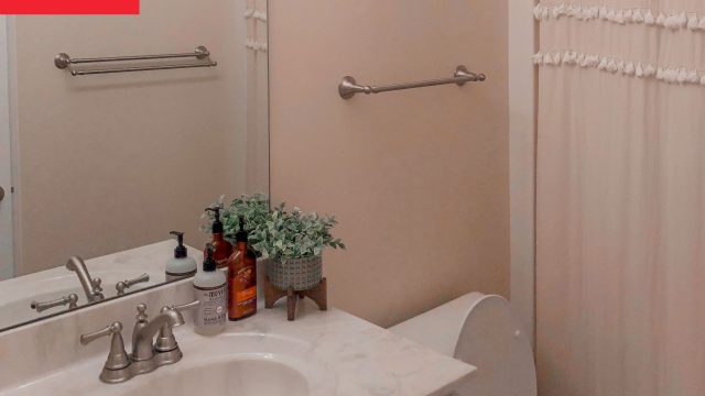 Transforming a Bathroom on a Budget: A Stylish DIY Makeover for $160