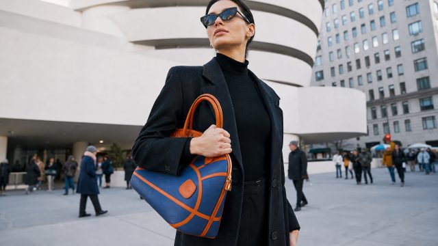 The Symbol of Triumph: Jordyn Woods' Iconic Knicks Bag at the Guggenheim